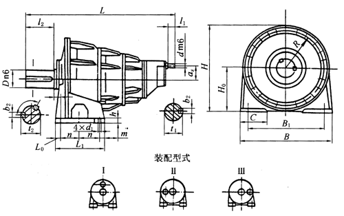 NCZD行星齒輪減速器參數(shù) NCZD行星齒輪減速器參數(shù)