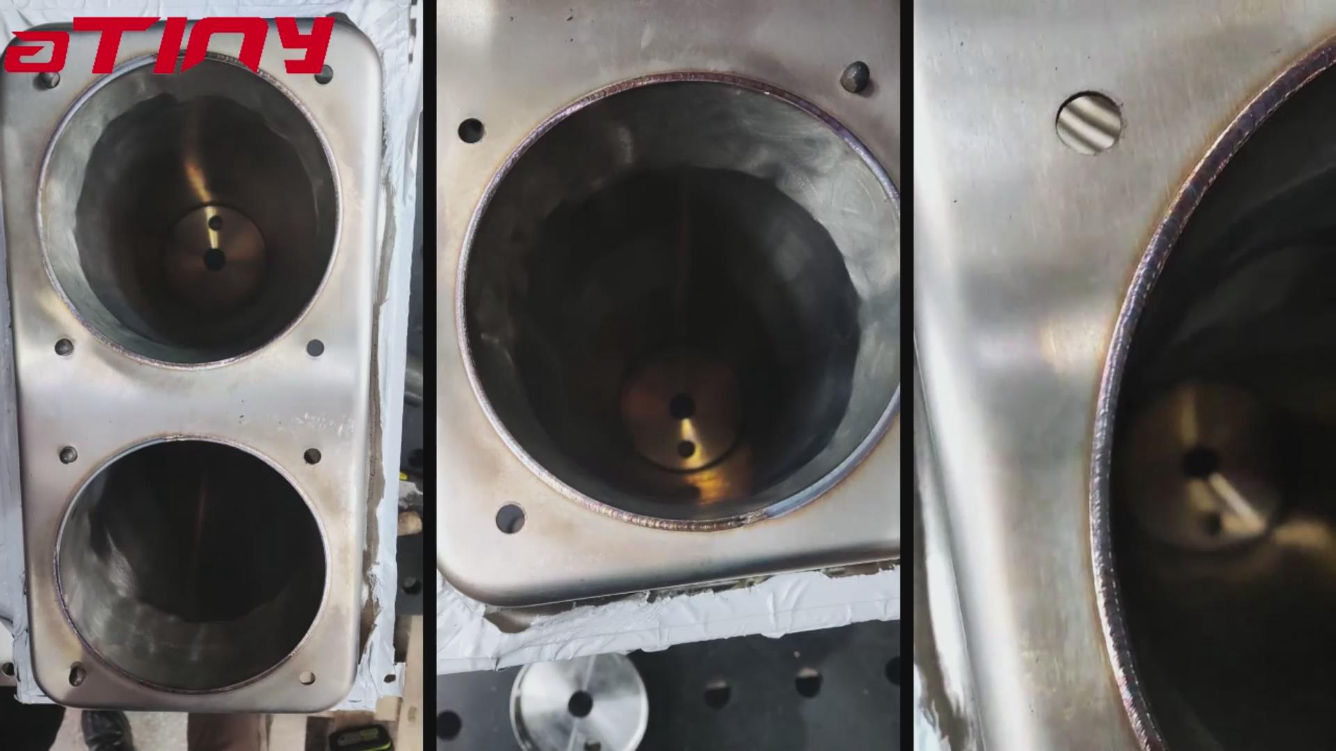 創想焊縫跟蹤系統適配安川機器人在油箱自動焊接的應用案例