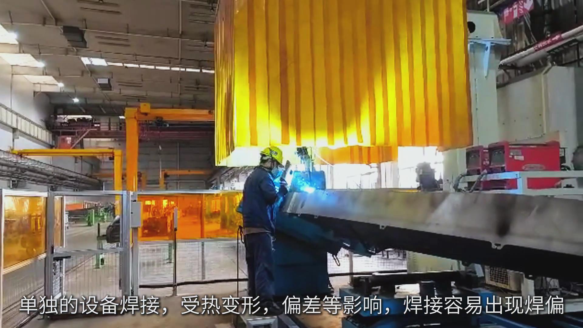 創想智控焊縫跟蹤傳感器適配發那科機器人，實現工程機械臂架焊接智能化升級
